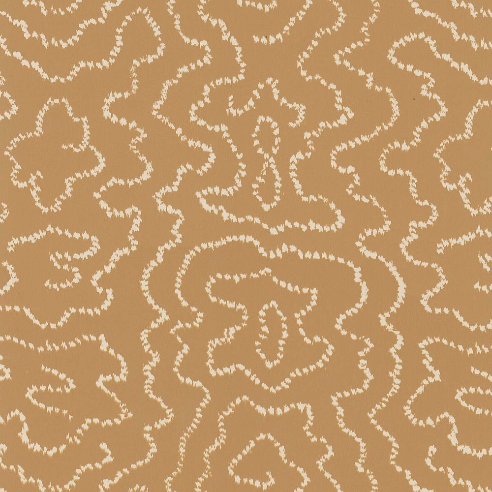 Faux Bois WP | MLB - Tan