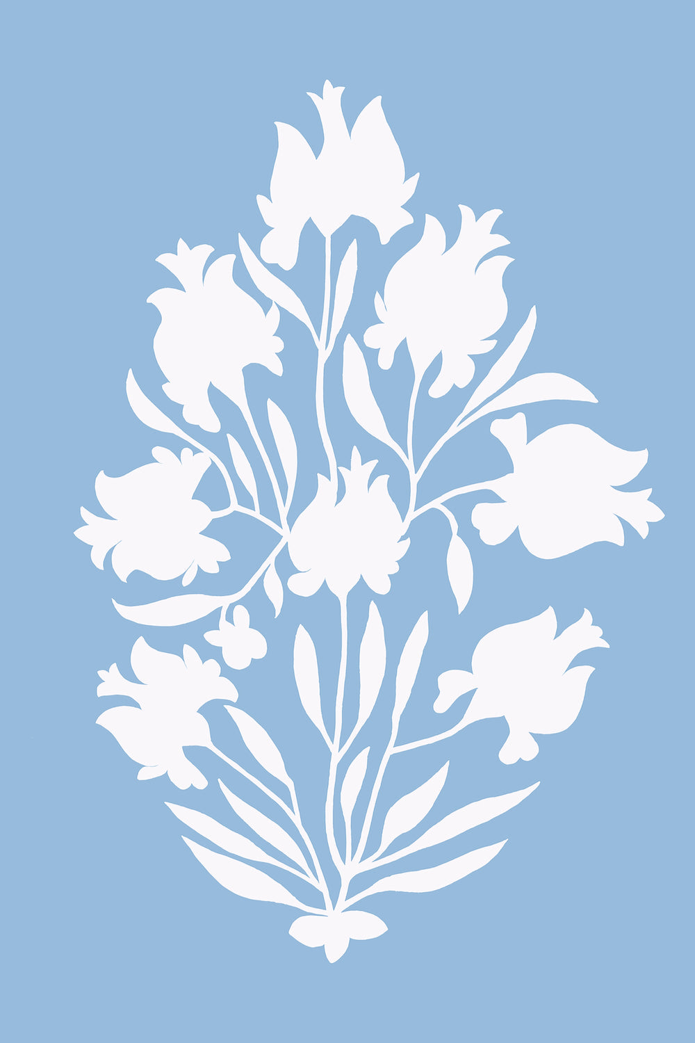 Bukhara WP | MR - Chalk Blue Large