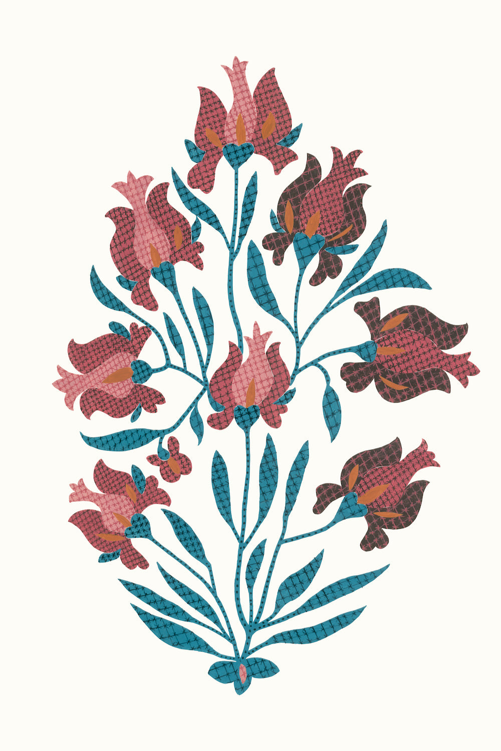 Bukhara WP | MR - Steppes Blue Large