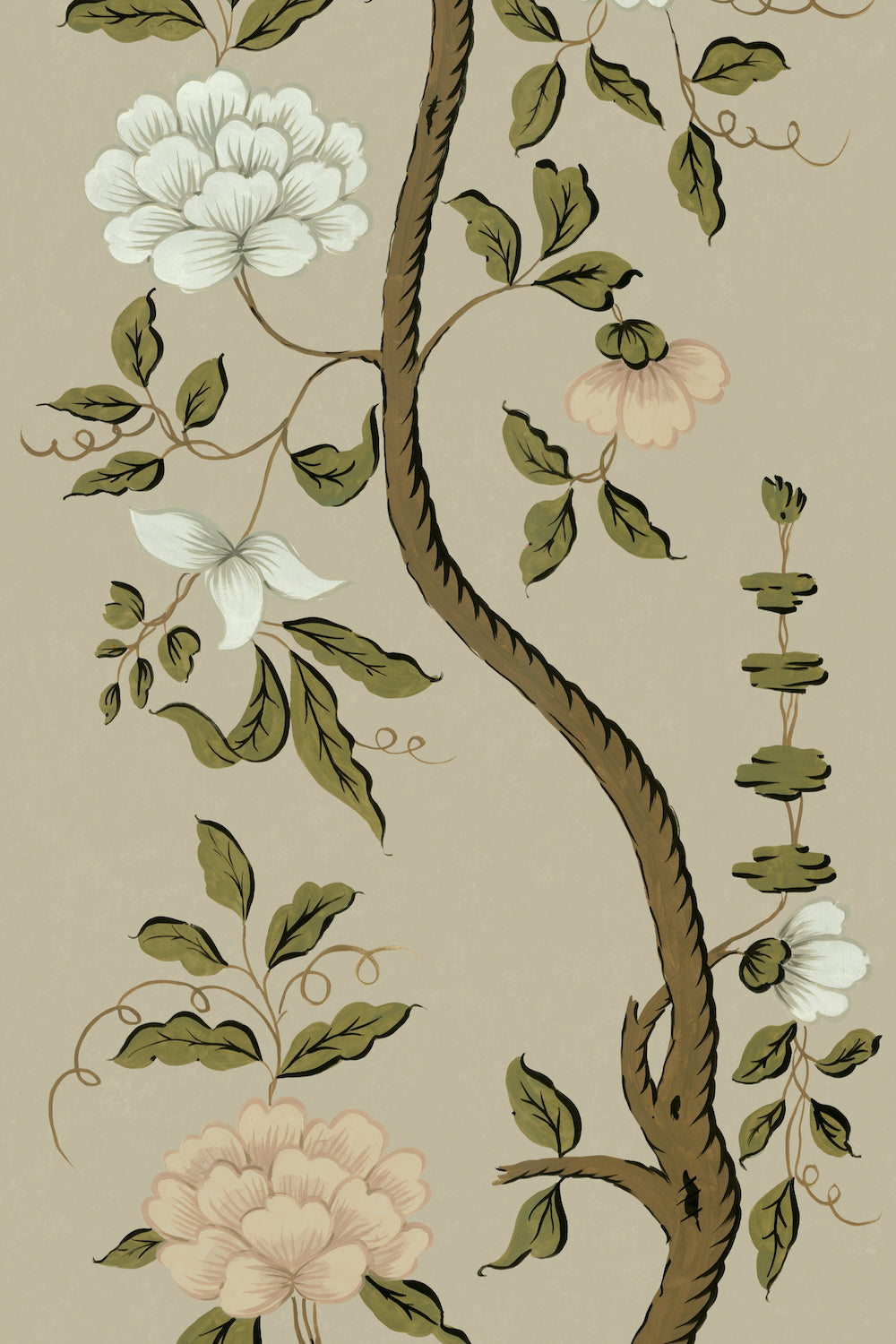 Drottningholm Tree WP | MR - Pale Olive Small