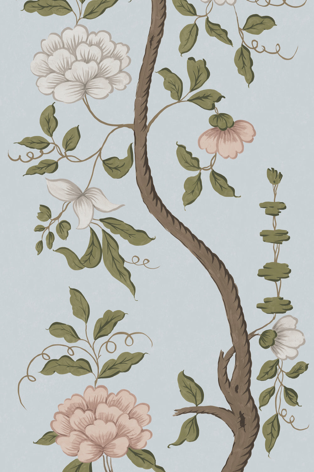 Drottningholm Tree WP | MR - Tiepolo Blue Small