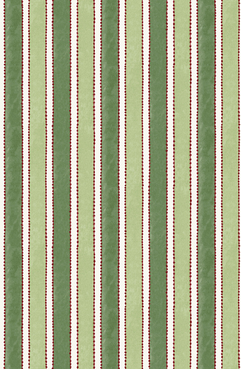 Picot Stripe WP | MR - Leaf Green