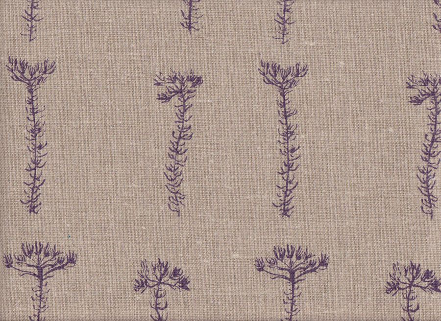 Fynbos Sprig | MS - Violet on Flax