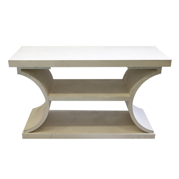 Myriad Console with Marble Effect Finish | PMC