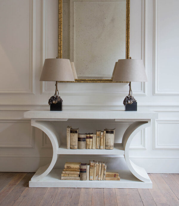 Myriad Console with Marble Effect Finish | PMC