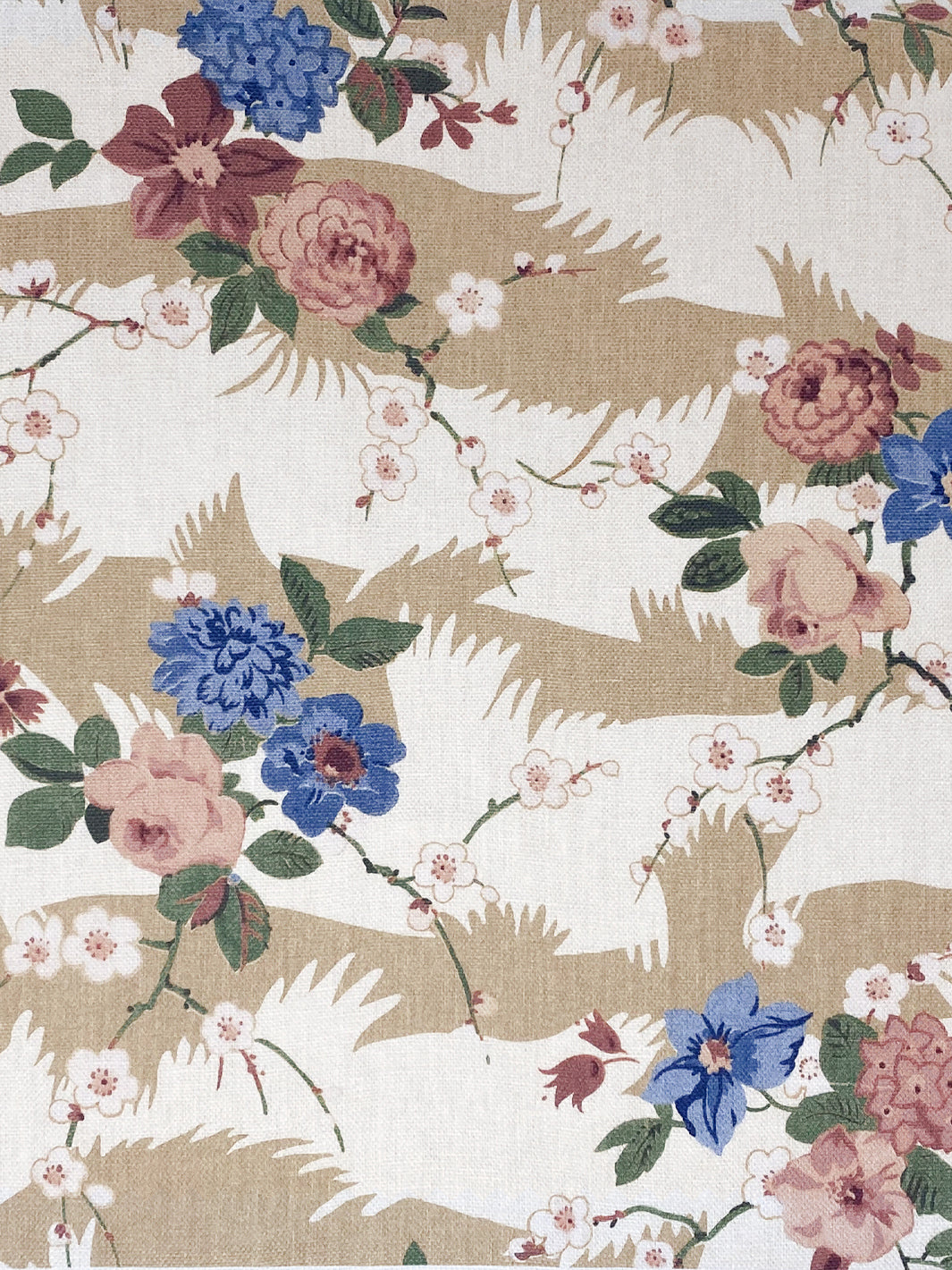 Dora Chintz | NT - Green Taupe