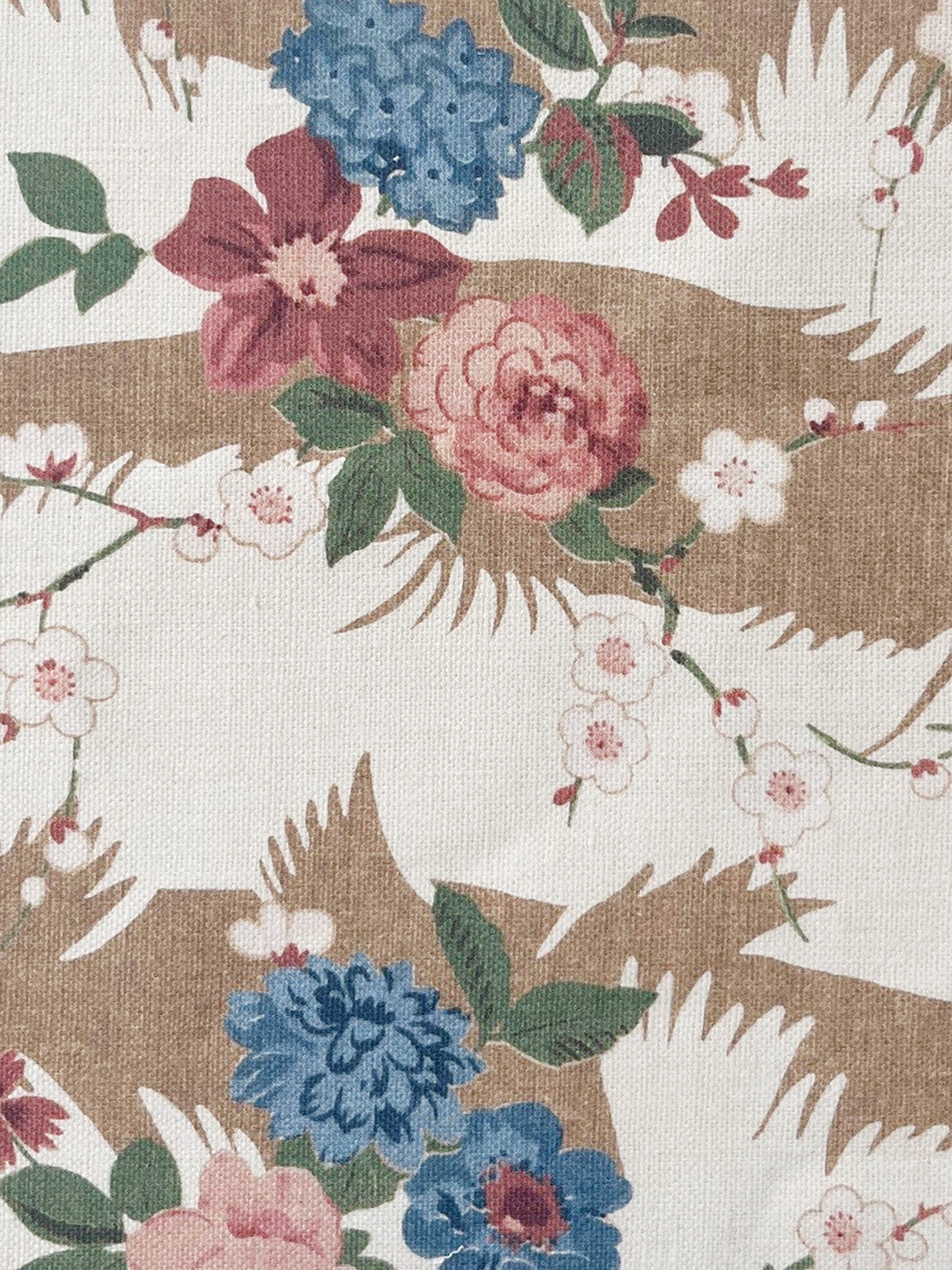Dora Chintz | NT - Saddle Green