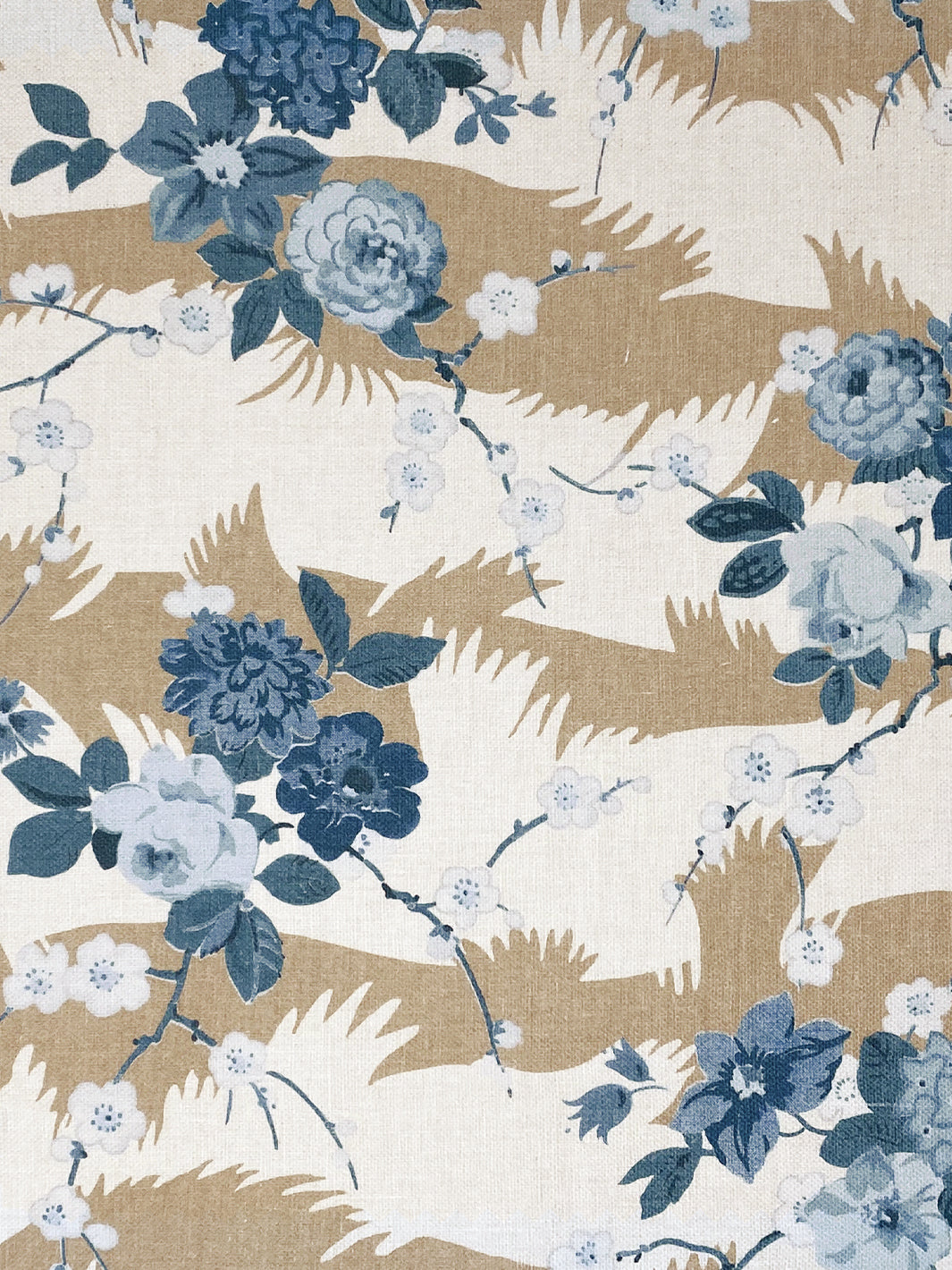 Dora Chintz | NT - Taupe Blue