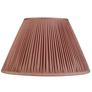 14 Inch Gathered Tussar Silk Shade With Trim | NUS