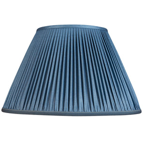 14 Inch Gathered Tussar Silk Shade With Trim | NUS