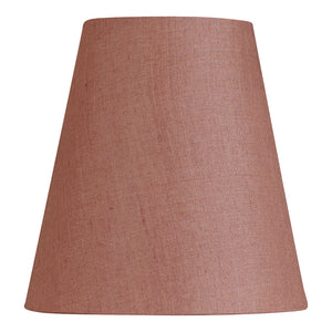 6 Inch Tall Clip-On Hardback Tussar Silk Shade | NUS