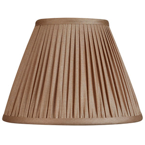 8 Inch Gathered Tussar Silk Shade | NUS