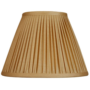 8 Inch Gathered Tussar Silk Shade | NUS
