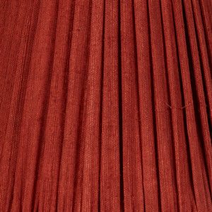 5 Inch Tall Clip-On Gathered Mulberry Silk Shade | NUS