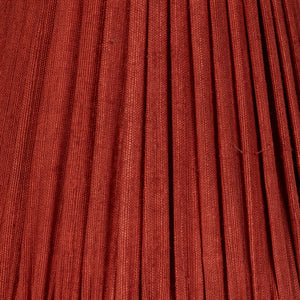 6 Inch Tall Clip-On Gathered Mulberry Silk Shade | NUS