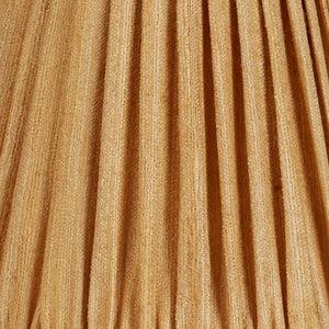 6 Inch Tall Clip-On Gathered Mulberry Silk Shade | NUS