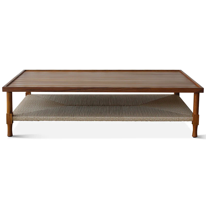 Indoor/Outdoor New York Athletic Club Rectangle Coffee Table