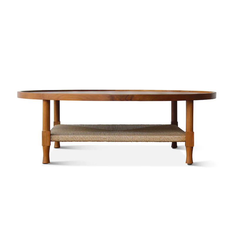 Indoor/Outdoor New York Athletic Club Round Coffee Table