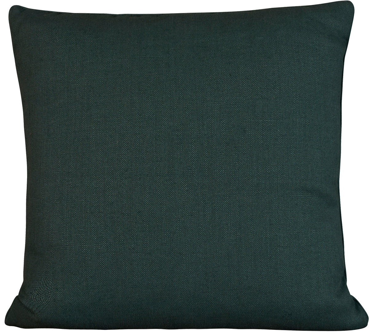 Square cushion - pillow in  Loom weave green by Kit Kemp
