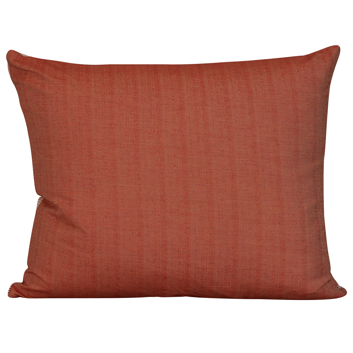 Rectangular cushion in Loom Weave by Christopher Farr - hot pink