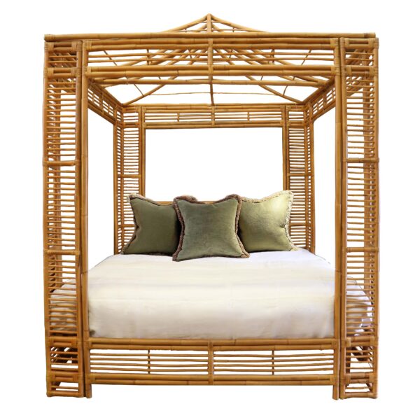 Oscar Bamboo Canopy Bed | PMC