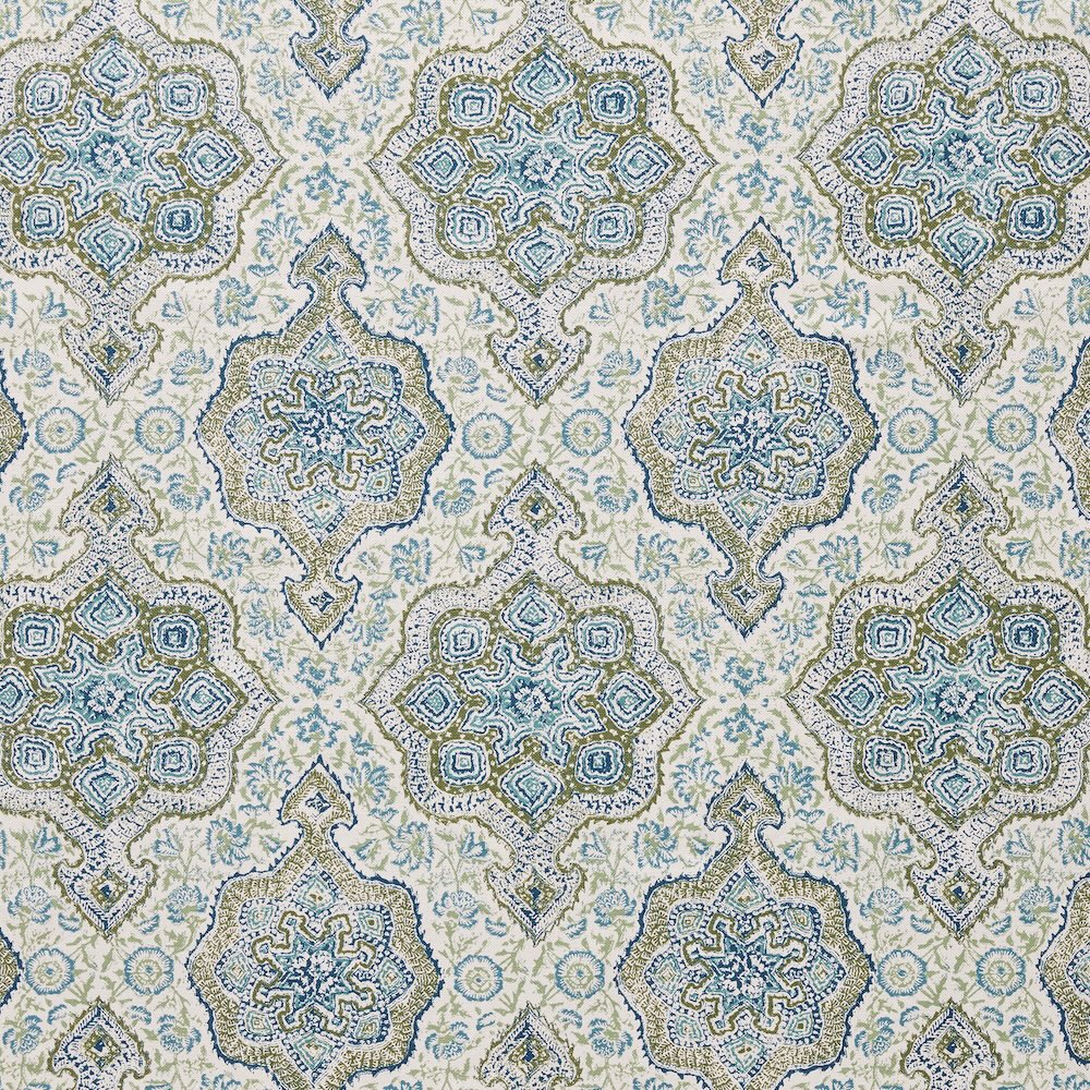 Deeg | PDT - Moss Indigo on White