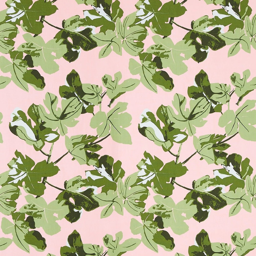 Fig Leaf Linen/Cotton | PDT - Original on Pink