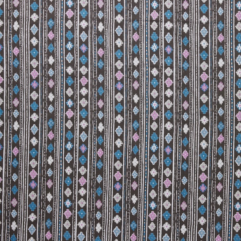Gita | PDT - Blue/Pink on Chocolate