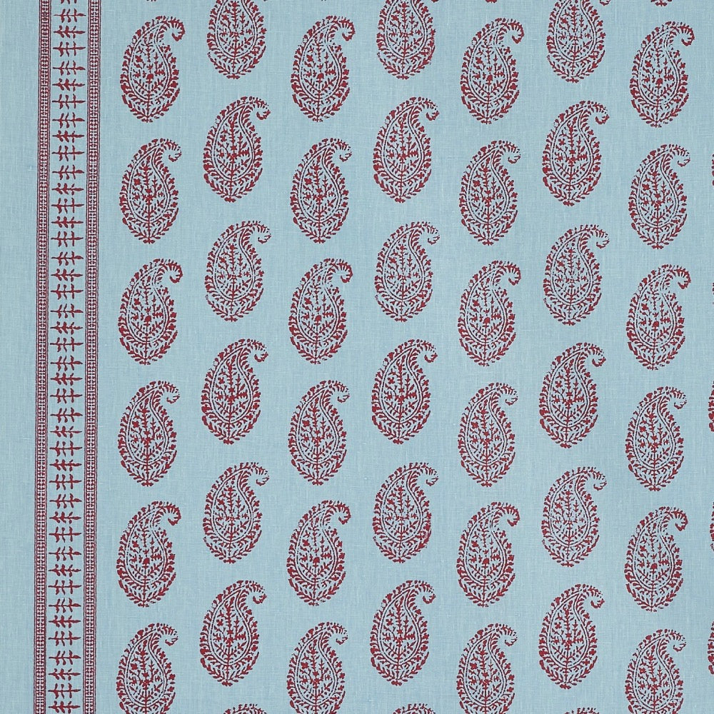Kashmir Paisley | PDT - Red/Blue