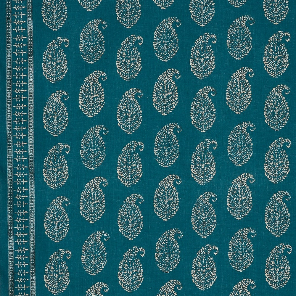 Kashmir Paisley | PDT - Tea/Peacock