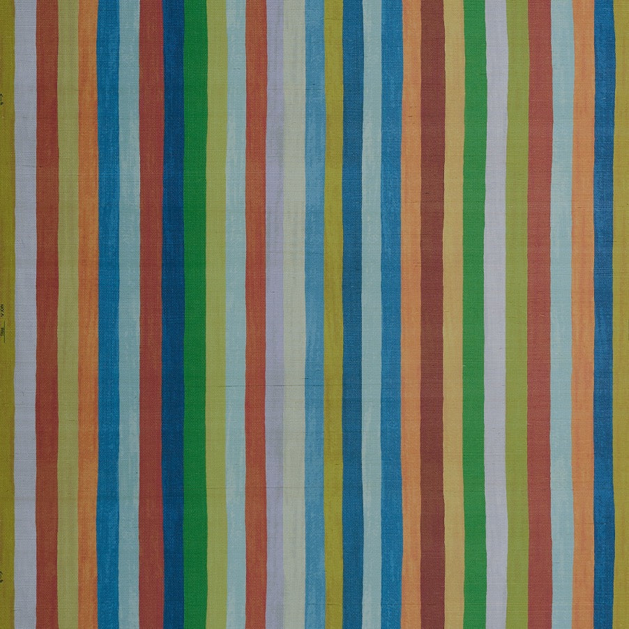 Jacob's Stripe Grasscloth | PDT - Multi