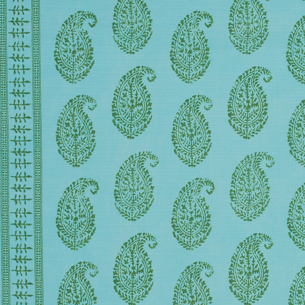 Kashmir Paisley Outdoor | PDT - Blue/Green