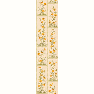 Sunflower Vignette Grasscloth | PDT - Green