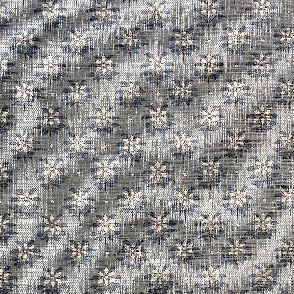 Pippa Reverse Grasscloth | LOC - Denim