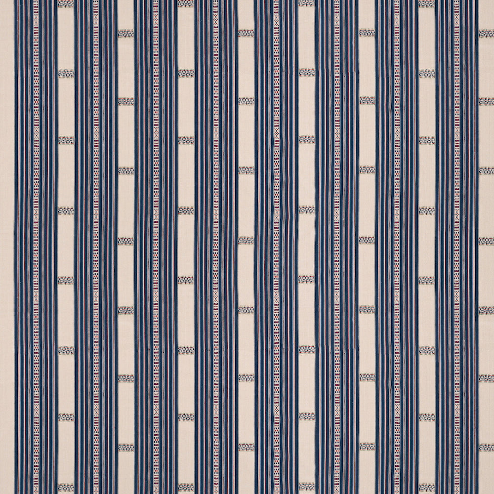 Tavira Stripe | PM - Indigo/Red
