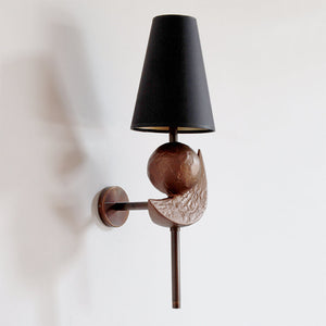 Luna Wall Light - Aged Brass