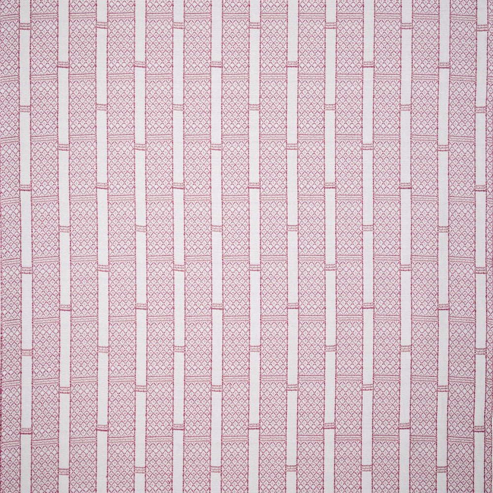 Stripe & Diamonds | PM - Cream/Pink