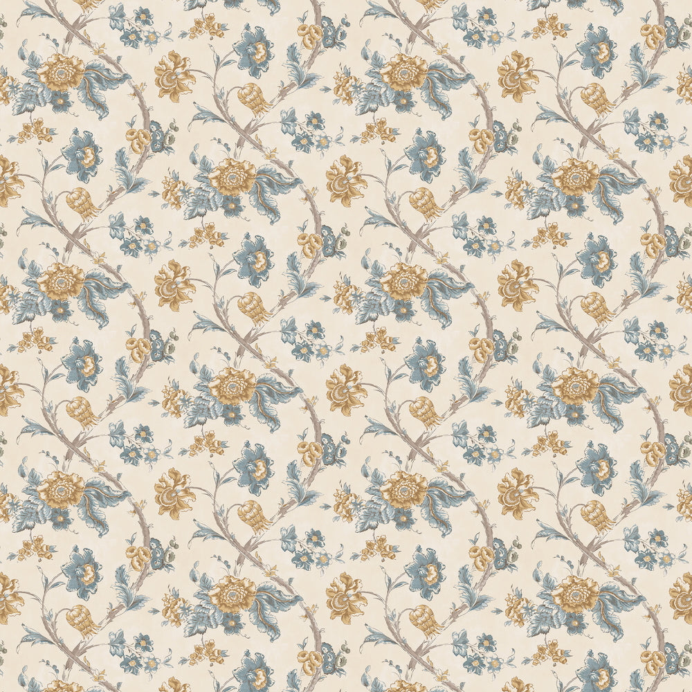 Rosa WP | PM - Antique Yellow/Blue