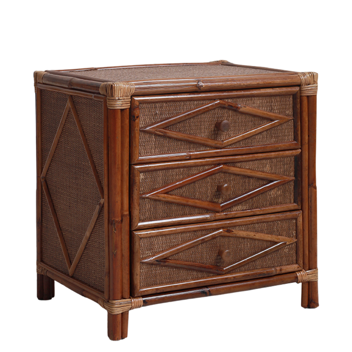 Osborne Rattan Bedside Table