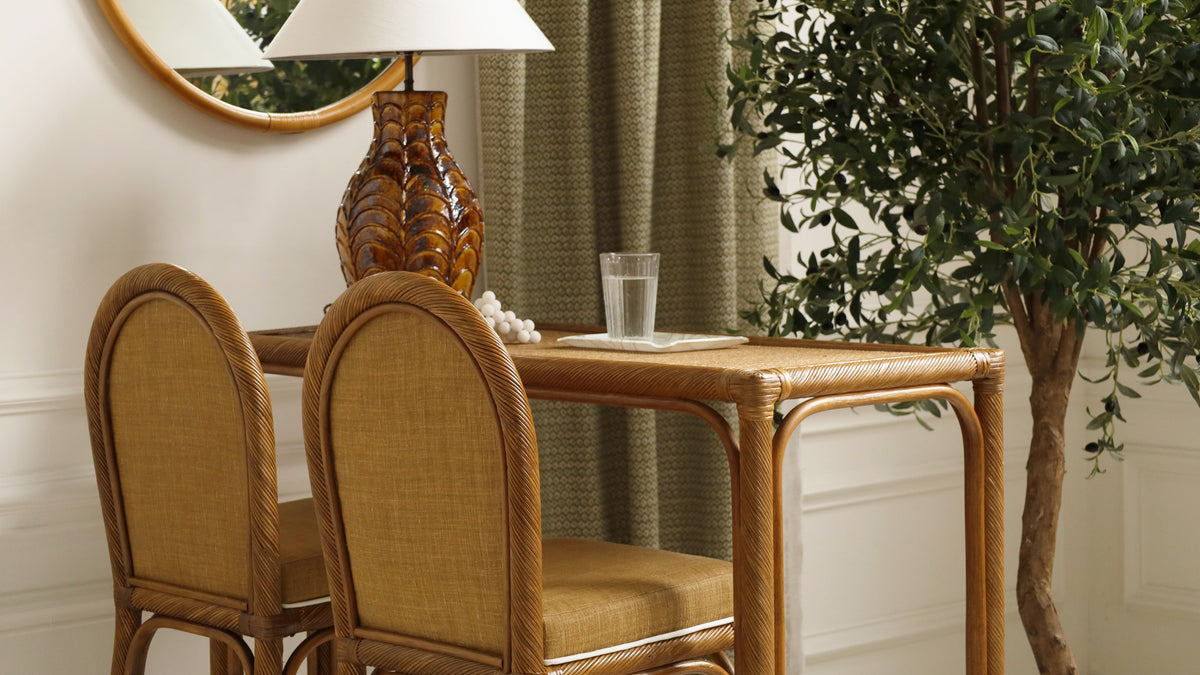 Salina Rattan Bar Chair