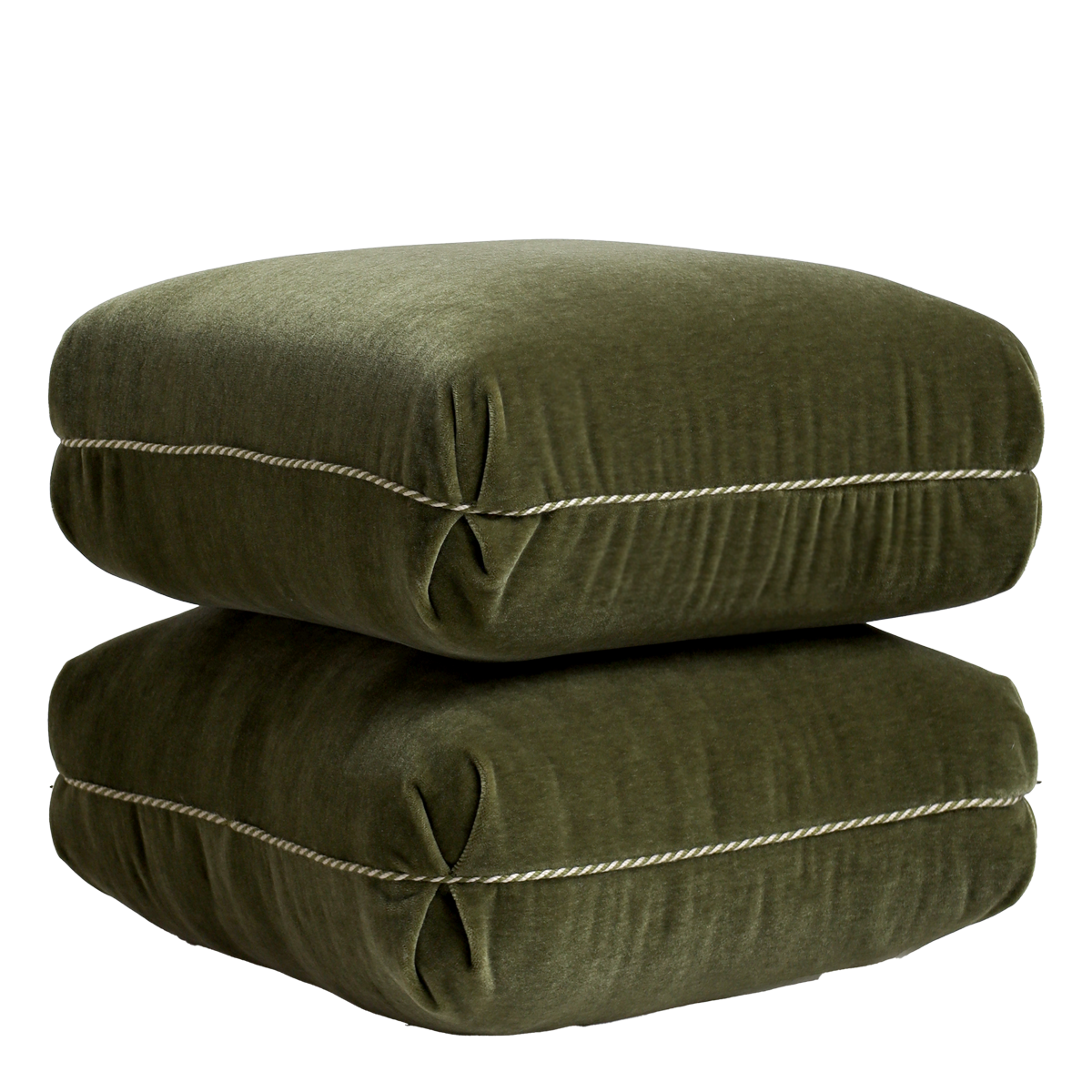 Upholstered Cushion Stool