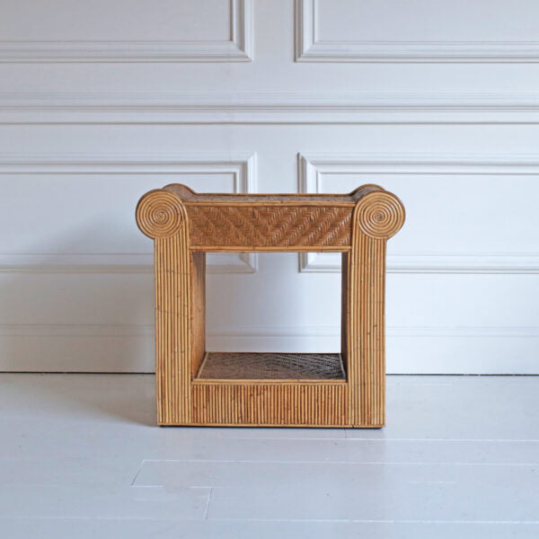 Portofino Rattan Side Table | PMC