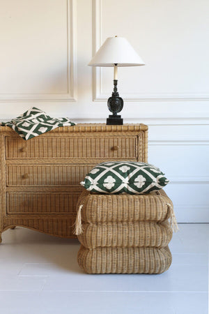 Rattan Cushion Stool / Side Table | PMC