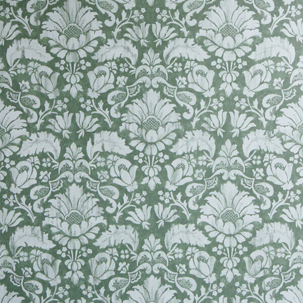 Rialto Damask WP | PMC - Green