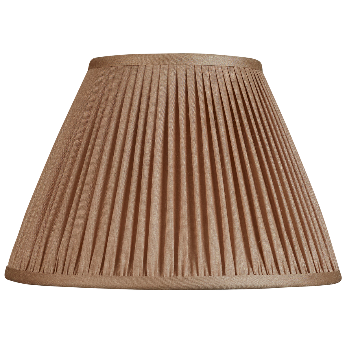 10 inch Mink Tussar silk French drum lampshade