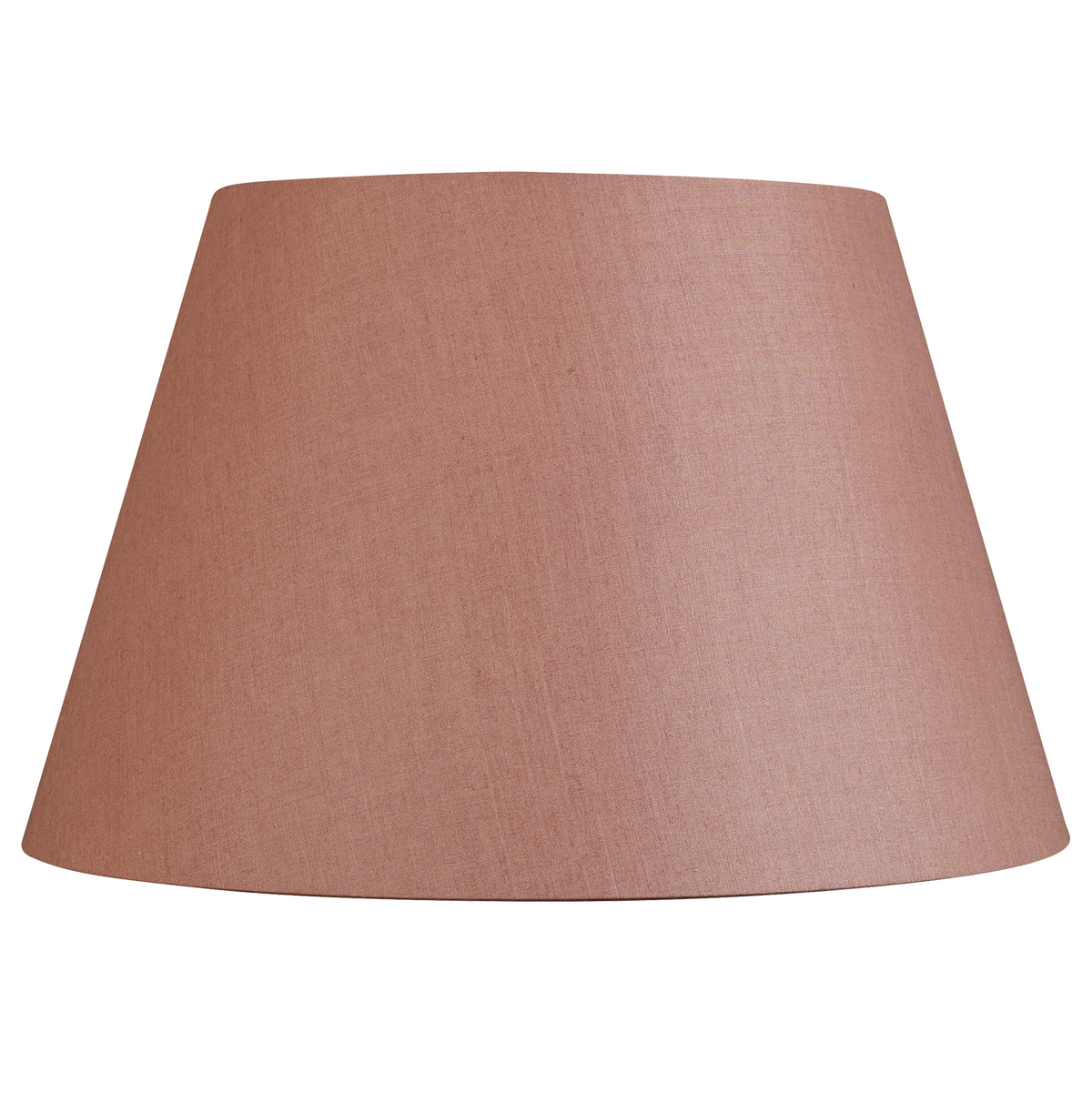 14 inch Dusky pink Tussar silk plain card lampshade