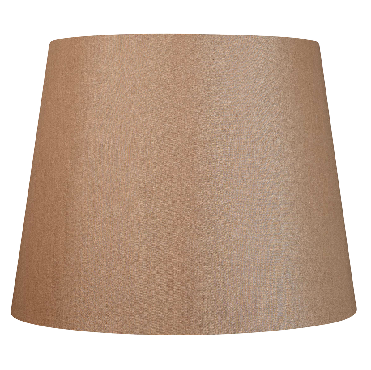 14 inch Tapering drum Mink Tussar silk plain card lampshade