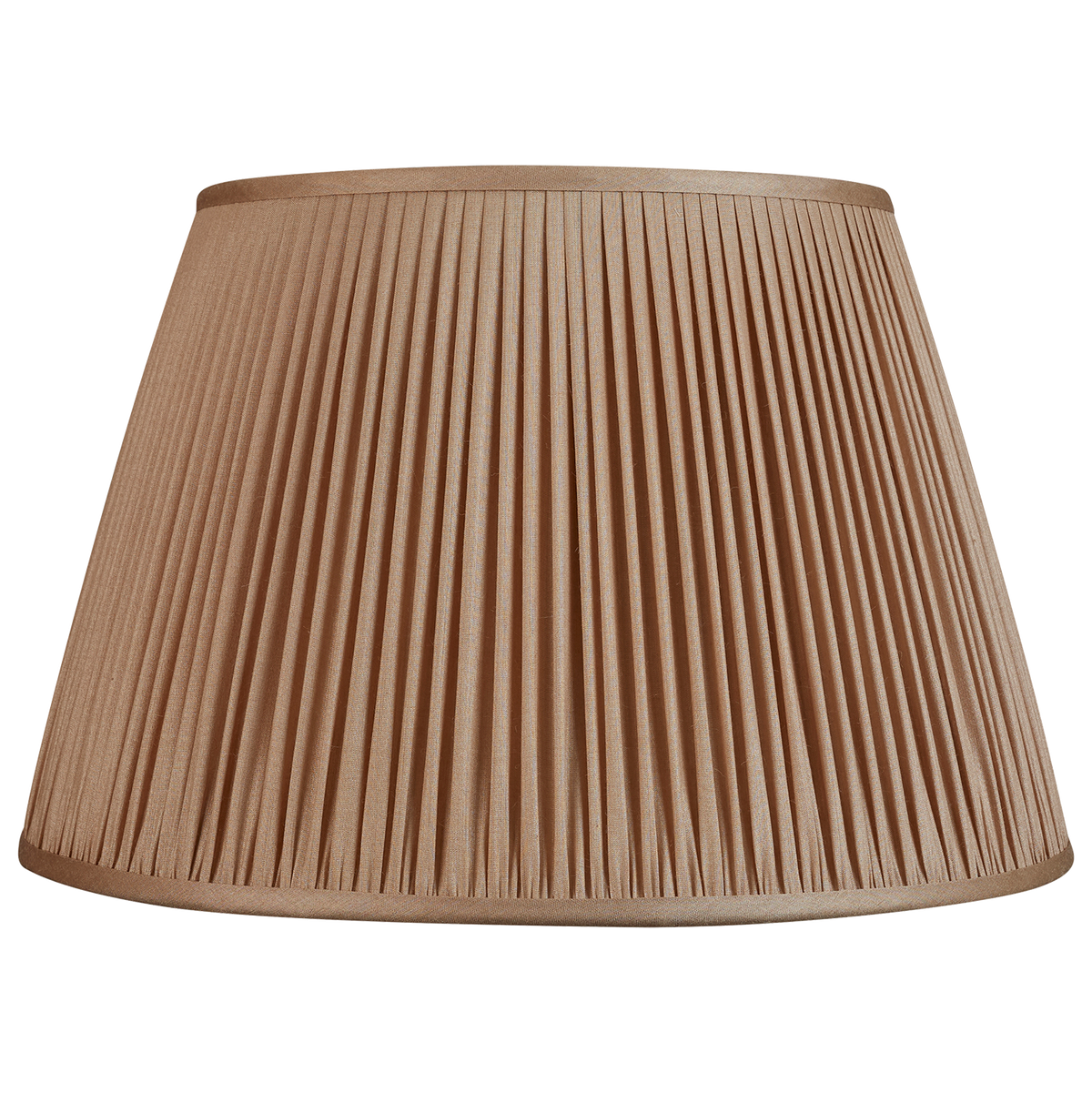 16 Inch Mink Tussar silk lampshade