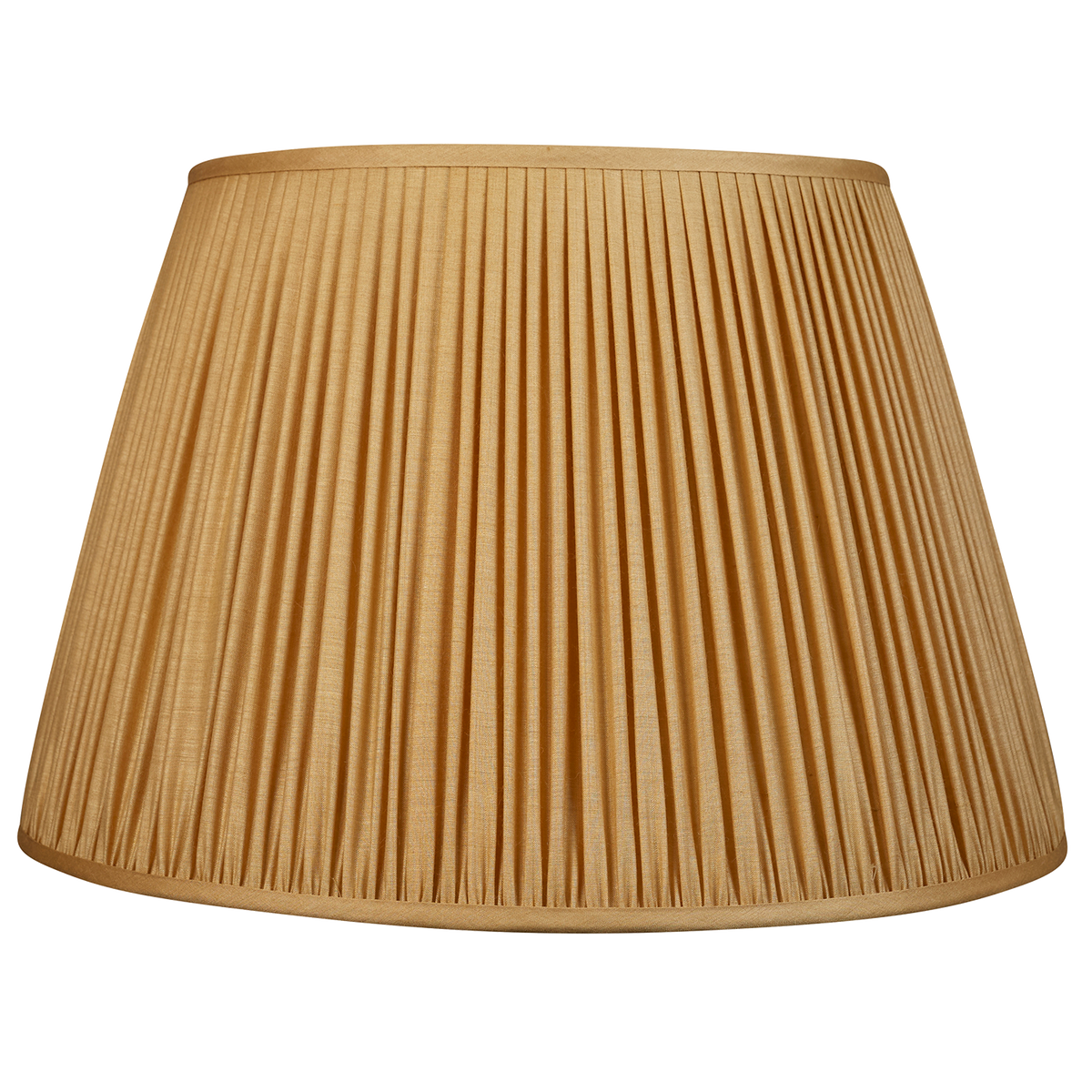 18 Inch Sand yellow Tussar silk lampshade