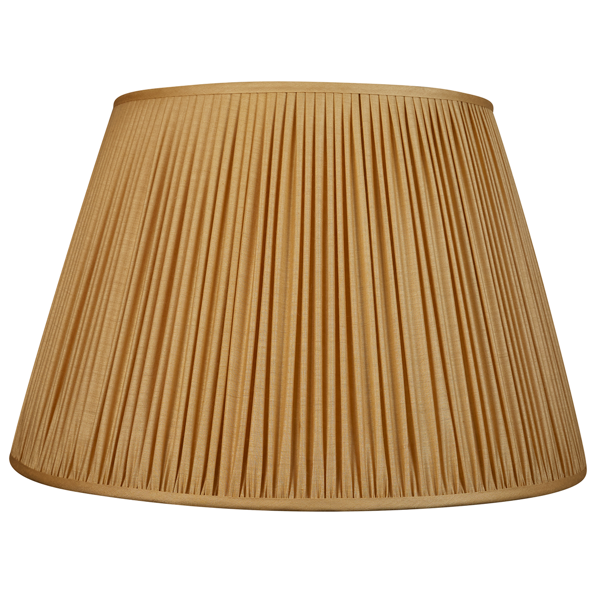 22 Inch Sand yellow Tussar silk lampshade